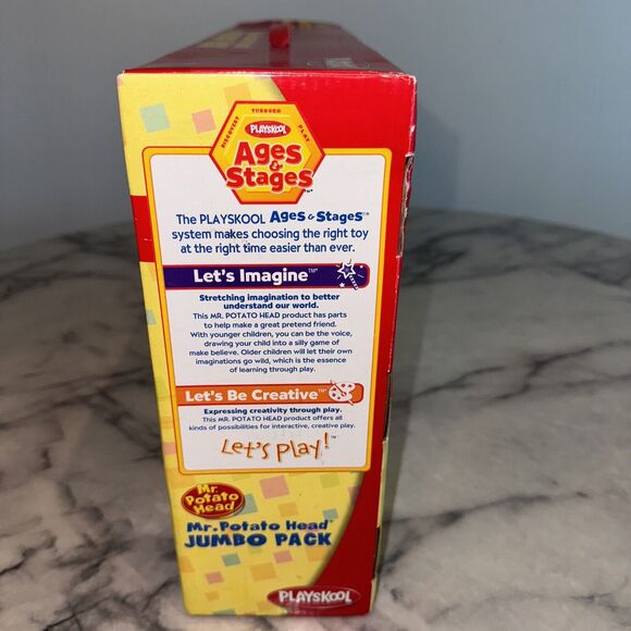 NEW Sealed 2006 Mr. Potato Head Jumbo Pack Target Xcls 50 Parts 3 Spuds VINTAGE - Picture 5 of 9